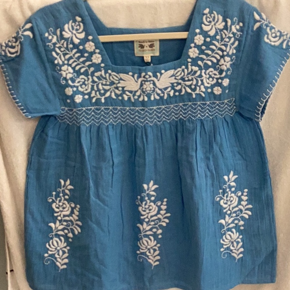 New with Tags! XS Sigrid Olsen Luisa Blouse